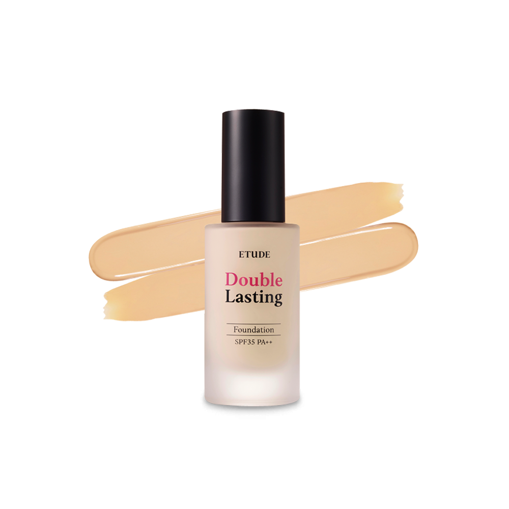 [Etudehouse] Double Lasting Foundation 30g - Nr.23W1 Honey Sand