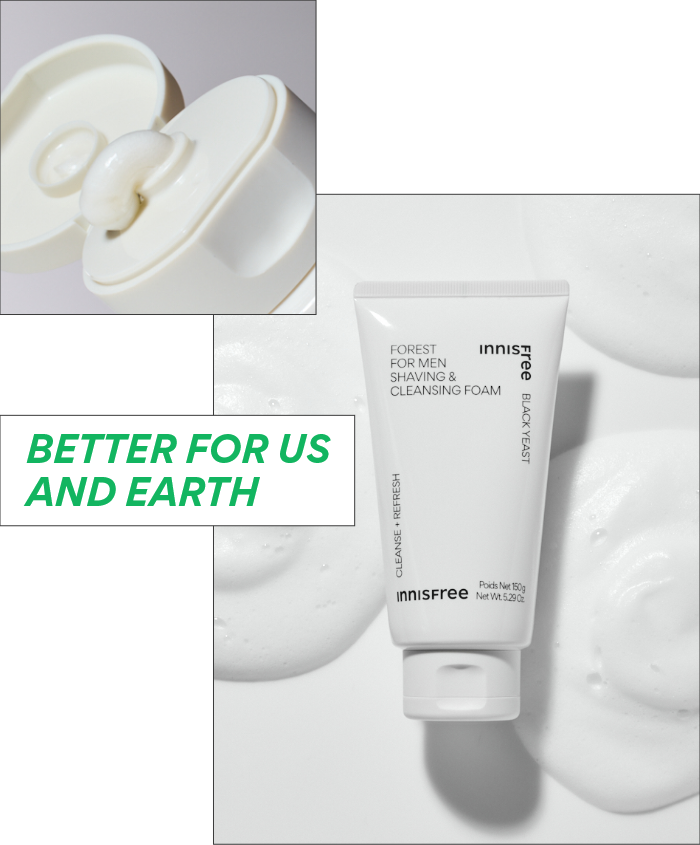 Forest For Men Shaving Cleansing Foam 150g