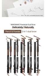 Powder Jet Dual Brow 0.75g - #09 Gray Brown