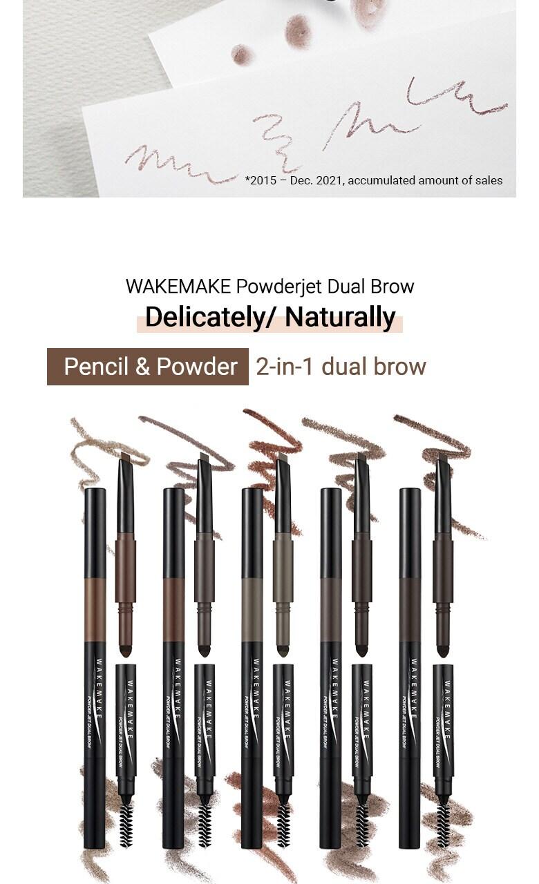 Powder Jet Dual Brow 0.75g - #08 Ash Brown