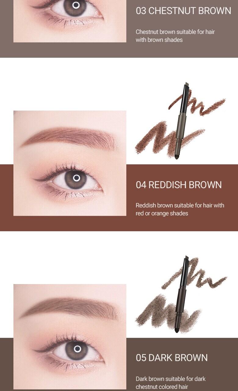Powder Jet Dual Brow 0.75g - #09 Gray Brown