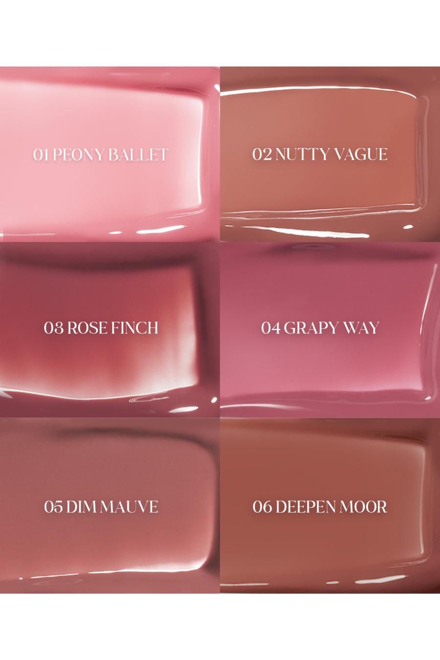 Glasting Color Gloss 4g - 01 Peony Ballet