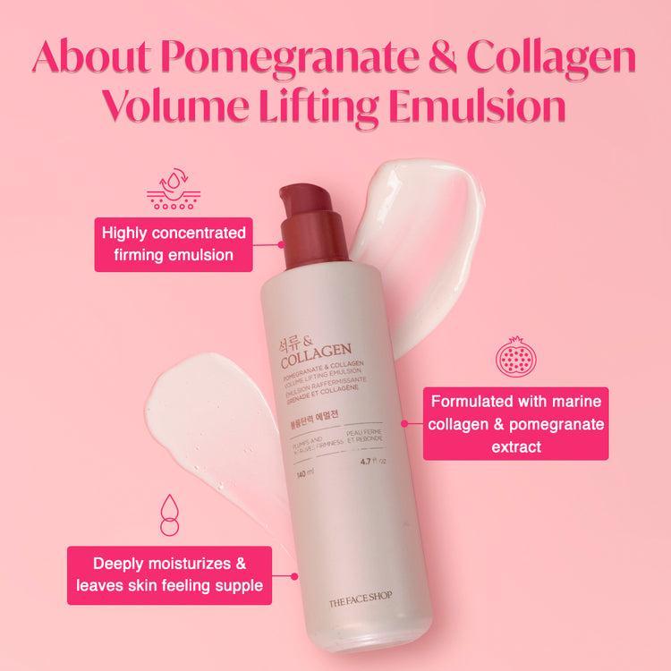 POMEGRANATE AND COLLAGEN VOLUME LIFTING EMULSION 140ml