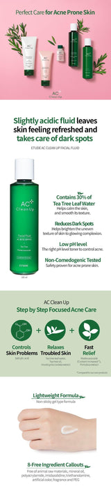 AC Clean Up Facial Fluid 180ml