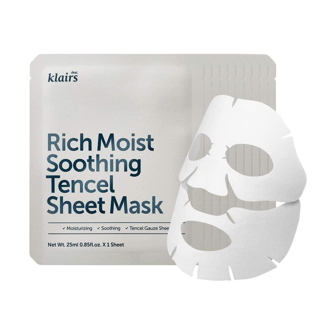 Rich Moist Soothing Tencel Sheet Mask 25ml x 10ea