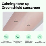 Truecica Mineral Calming Tone-Up Suncream 50ml