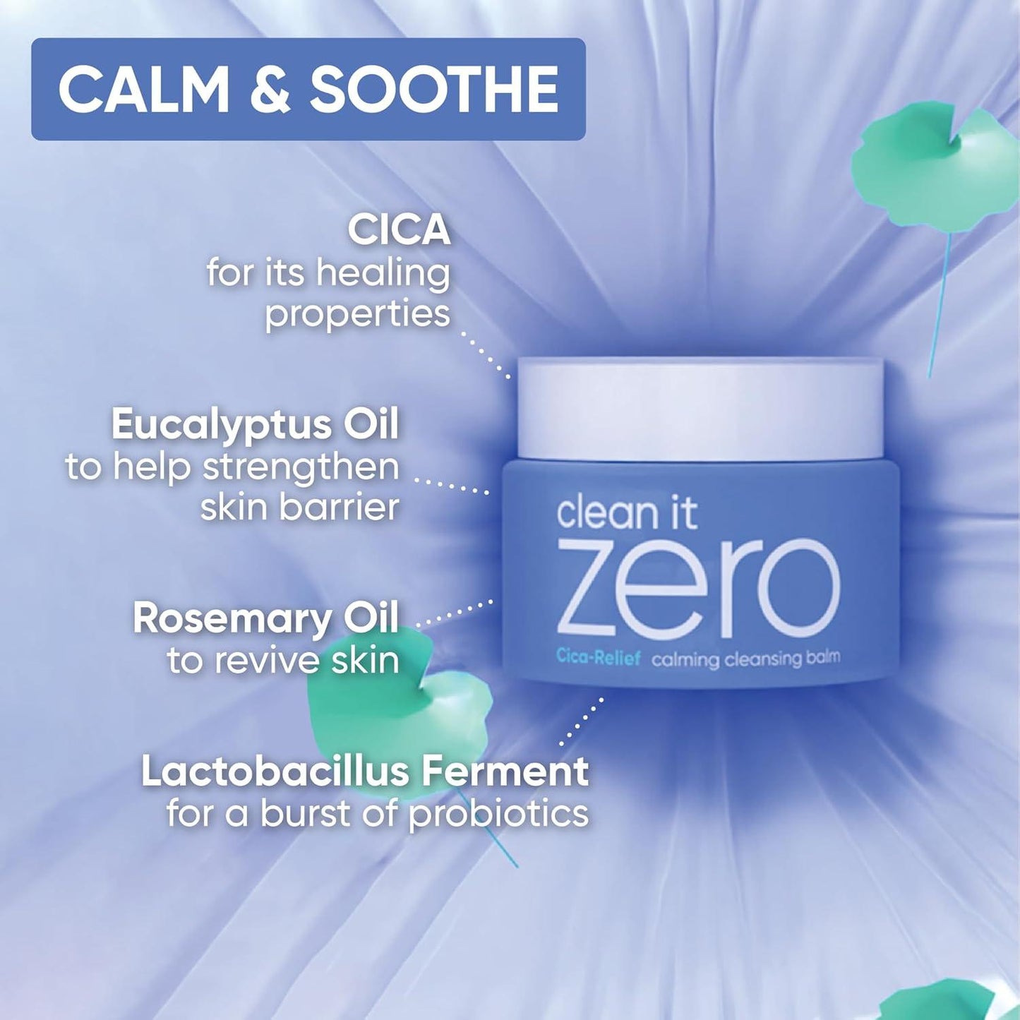 Clean it zero calming cleansing balm 100ml