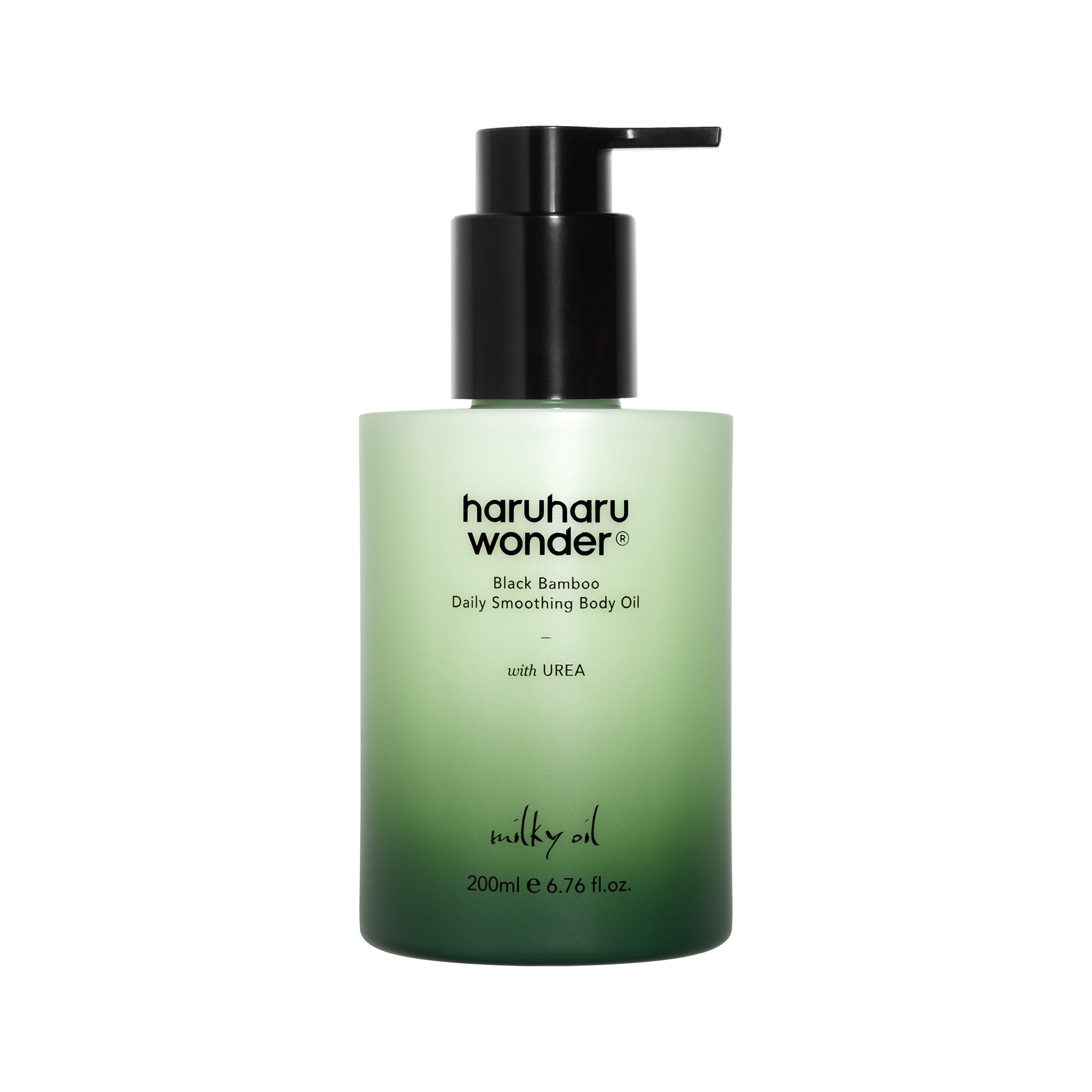 [haruharuwonder] Aceite Corporal Alisador Diario de Bambú Negro 200ml