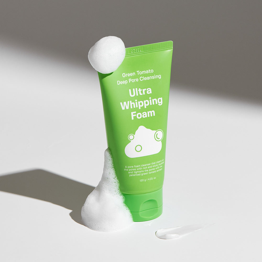 Green Tomato Deep Pore Cleansing Ultra Whipping Foam 120g