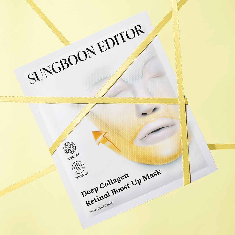 Deep Collagen Retinol Tension Boost Up Mask Set 4pcs