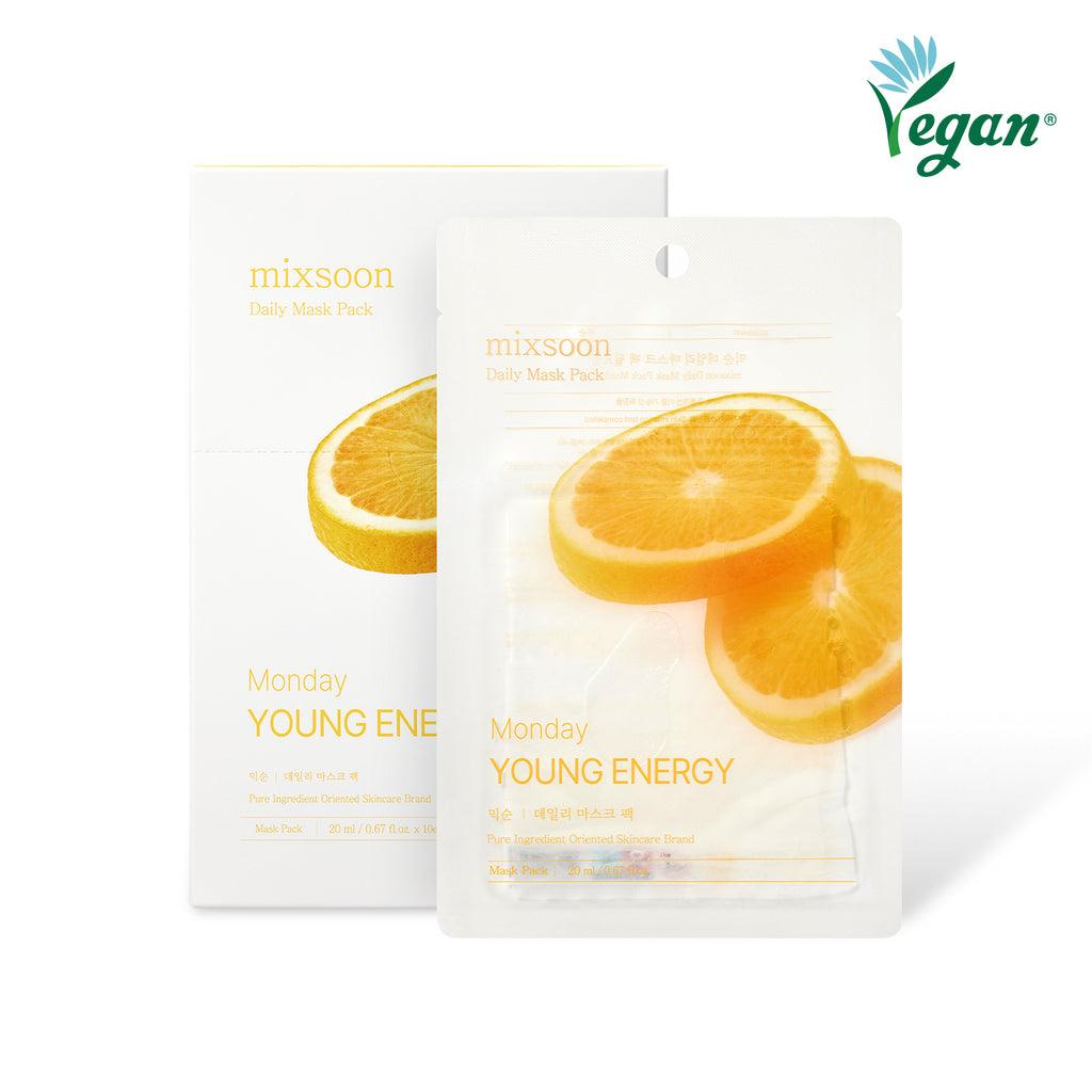 [MIXSOON] Daily Mask Pack_Monday_Young Energy 20ml*10ea