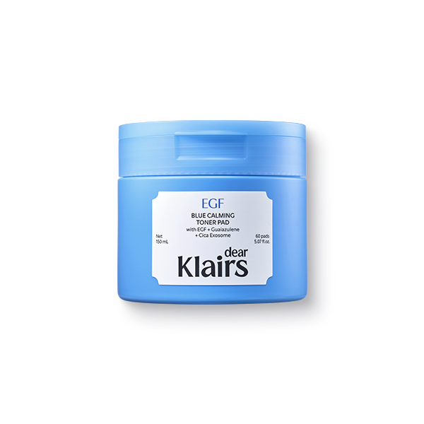 [Dear,Klairs] EGF Blue Calming Toner Pad 150ml 60Pads