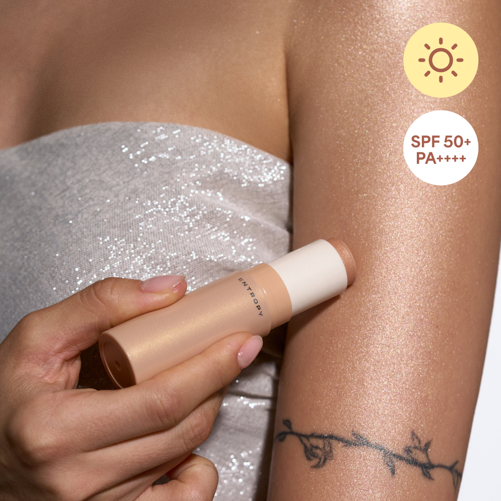 [ENTROPY] Cool Stick Body Highlighter - 2 Type - SUN Kiss No OTC ( Import X )