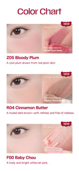[Tiptoe] Blurry Puree Blush 5g - 16 Colors