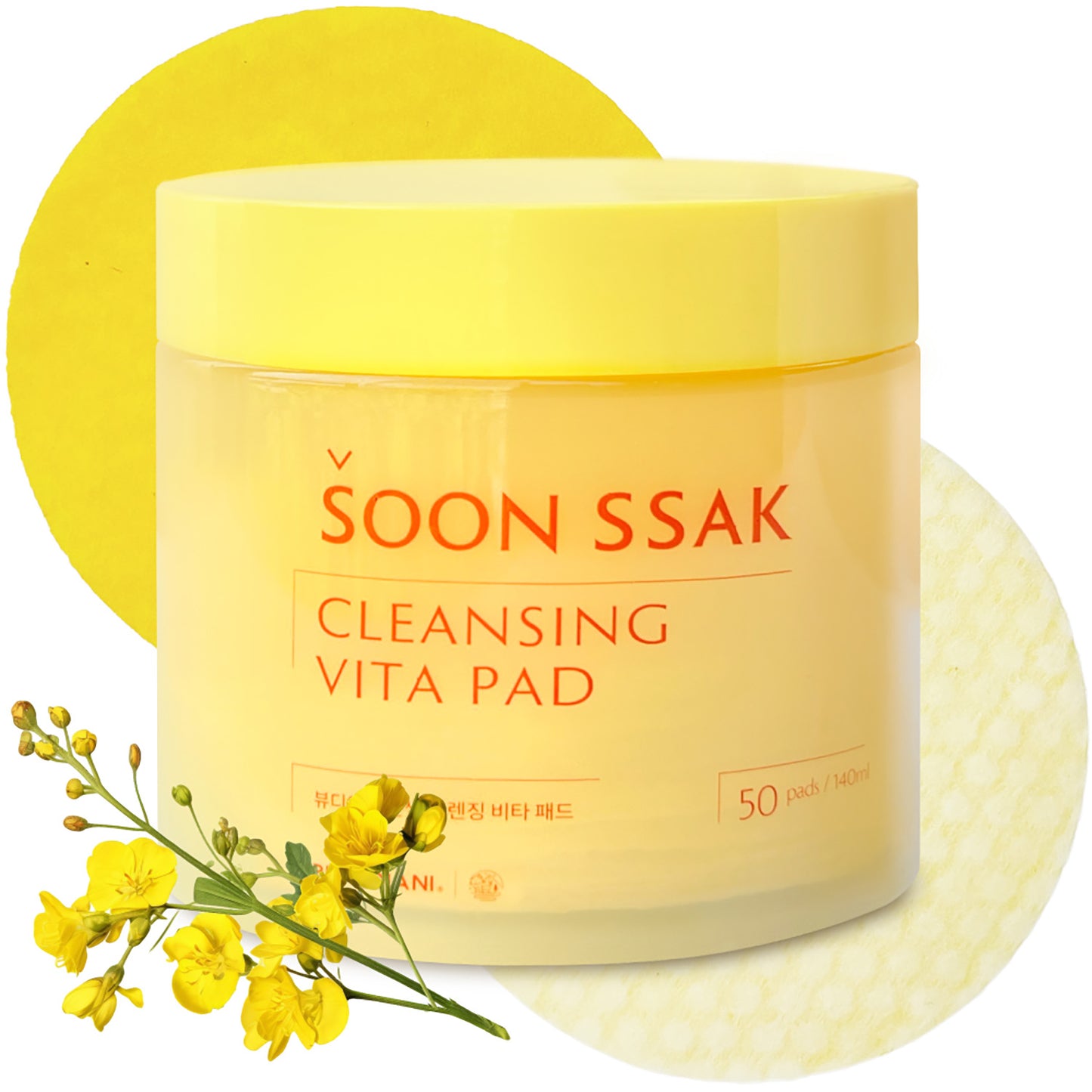 Soon Ssak Cleansing Vita Pads 50 sheets