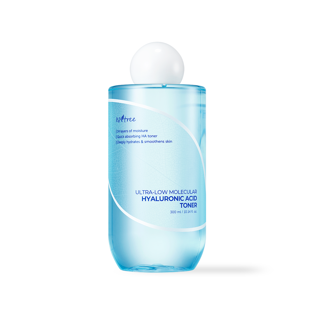 [Isntree] Tónico de ácido hialurónico de peso molecular ultrabajo 300ml