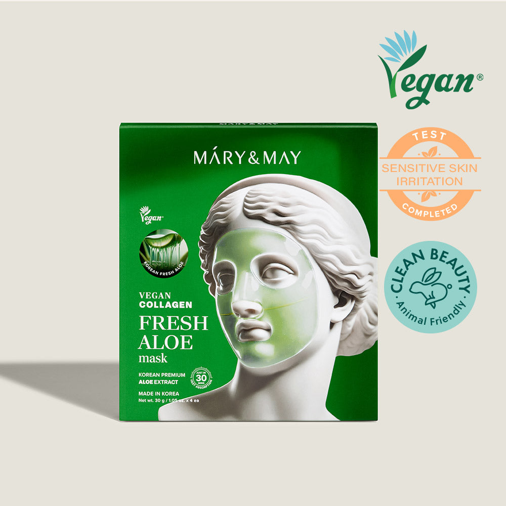 Vegan Collagen Fresh Aloe Mask (30g x4)