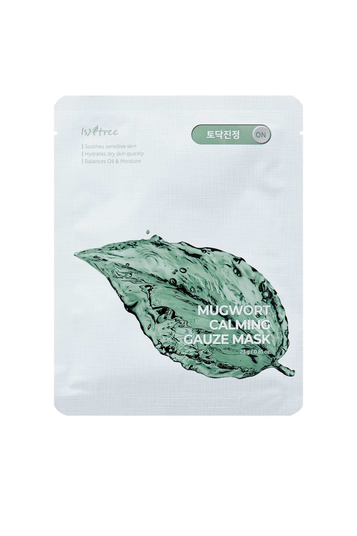 [Isntree] Mugwort Calming Gauze Mask 23g*10ea