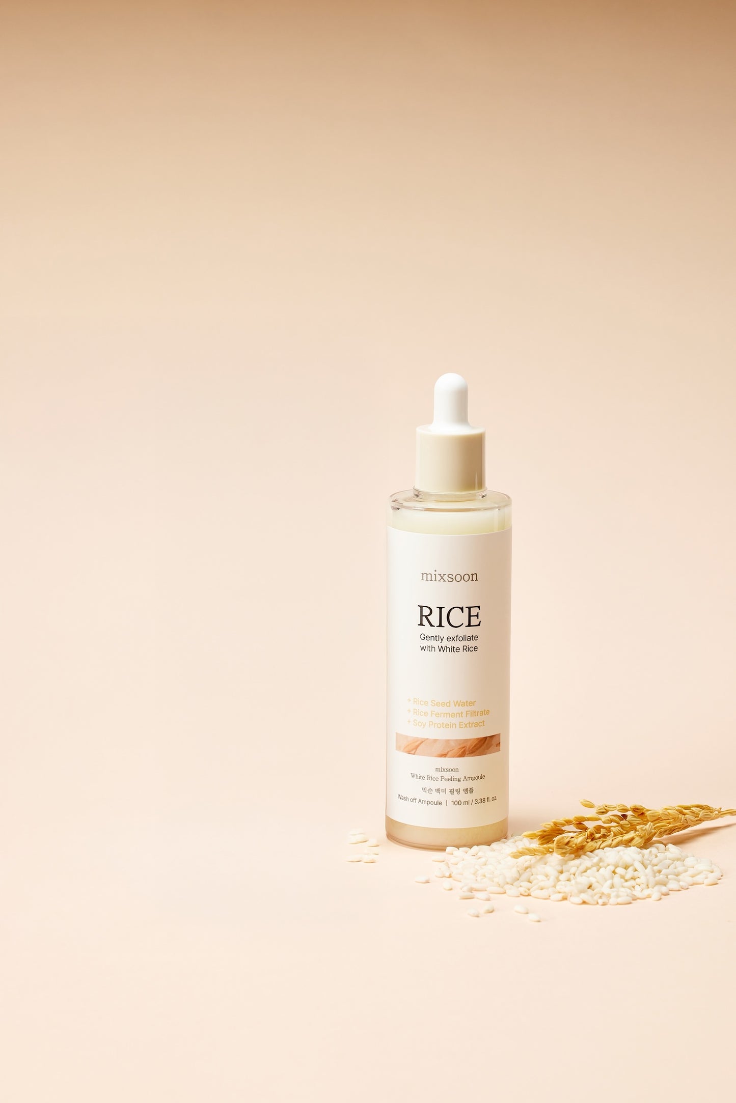 [MIXSOON] White Rice Peeling Ampoule 100ml