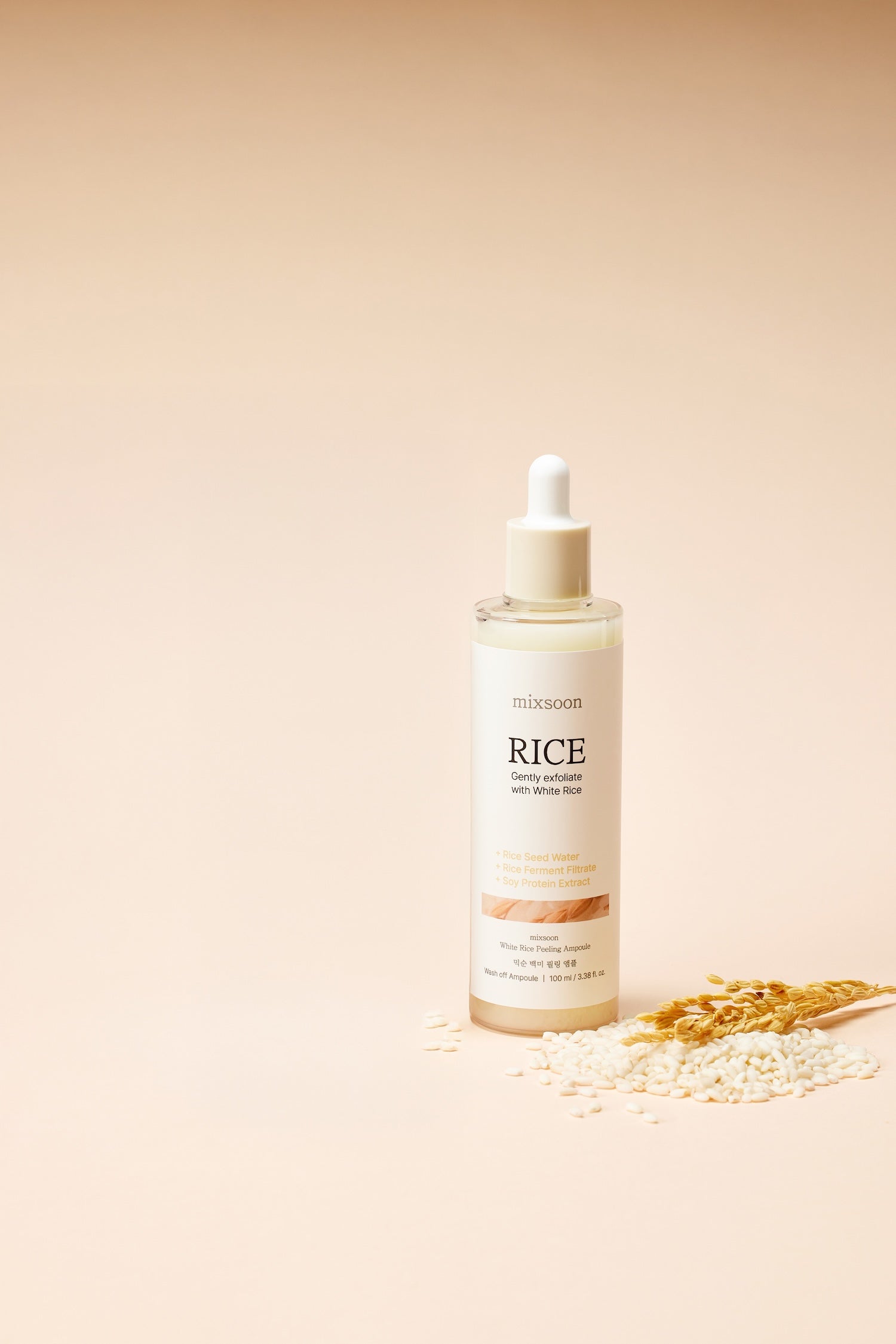 [MIXSOON] White Rice Peeling Ampoule 100ml