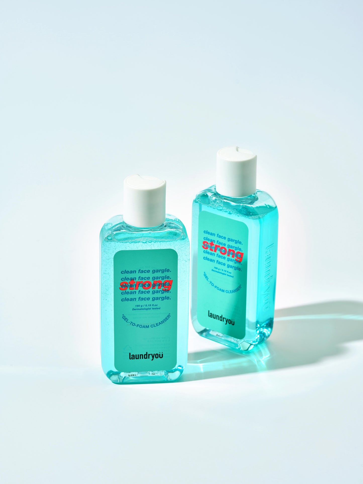 [Laundryou] Clean Face Gargle Gel-to-Foam Cleanser Strong 160g