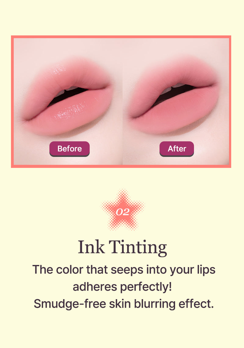 Blurlet Sorbet Tint 4ml - 6 Colors