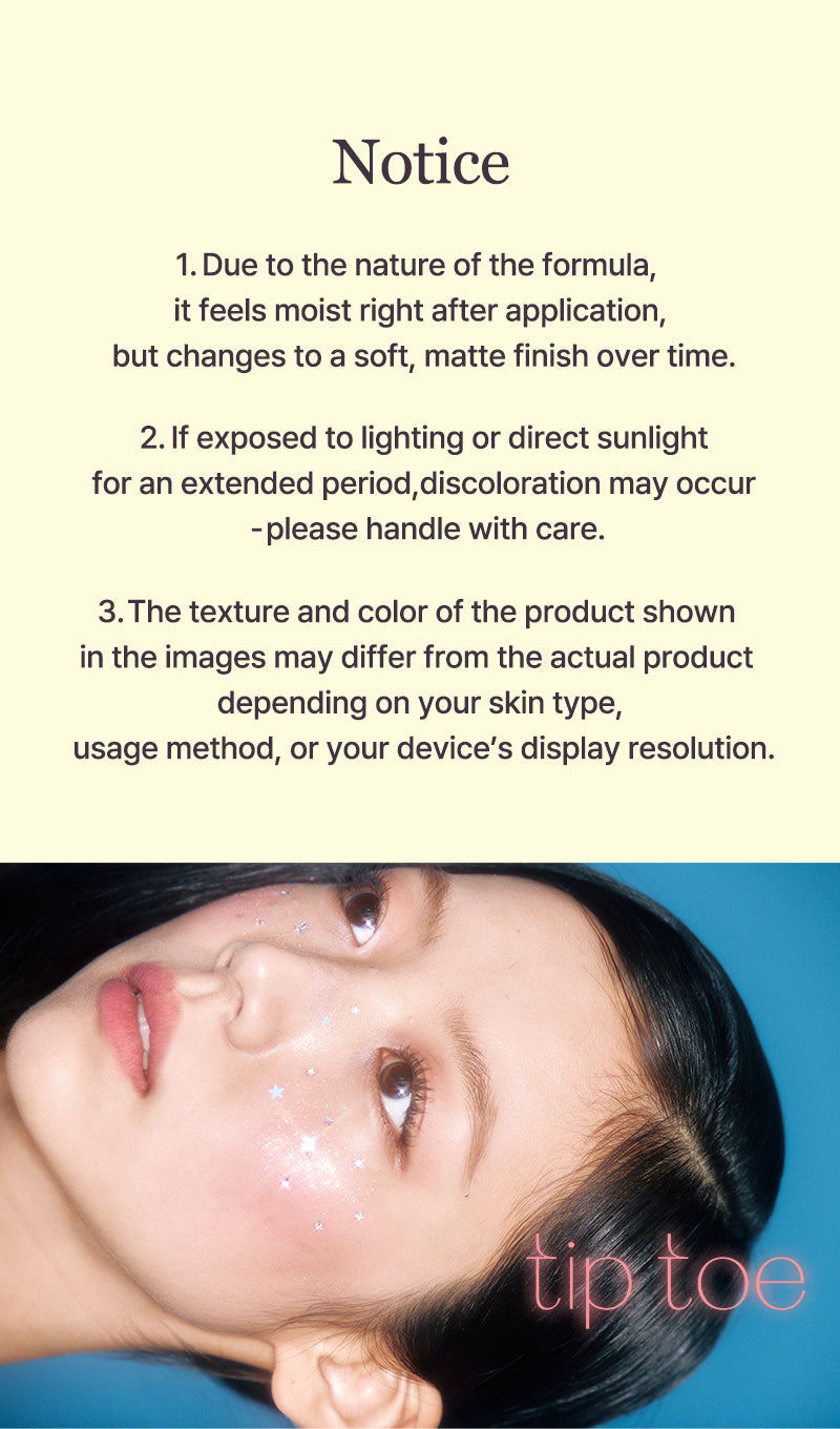 Blurlet Sorbet Tint 4ml - 6 Colors