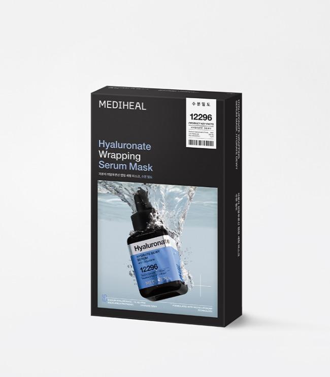 [Mediheal] Hyaluronate Wrapping Serum Mask Hydrate Dewy 10 Stk.