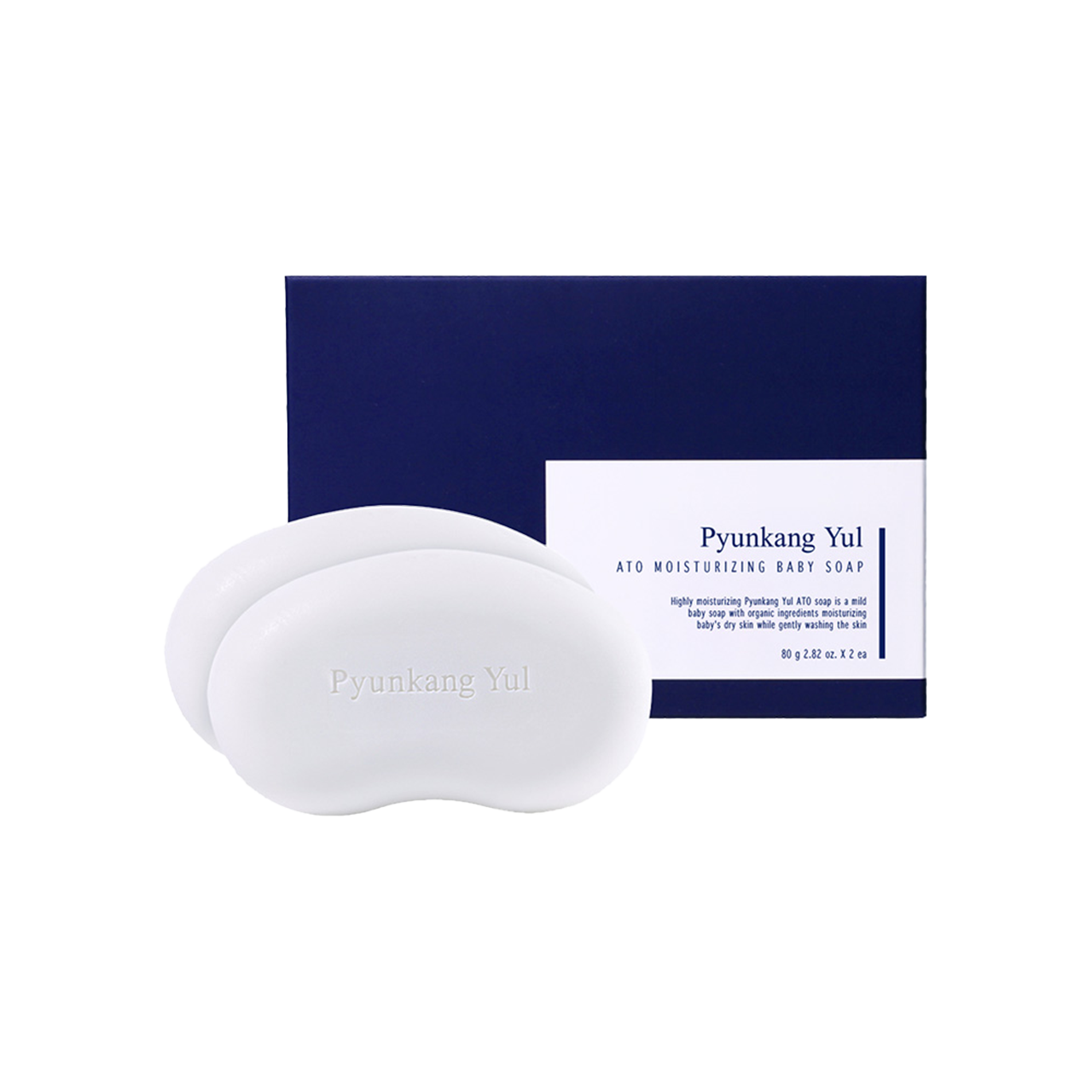 [PyunkangYul] ATO Jabón Hidratante para Bebés 80g*2