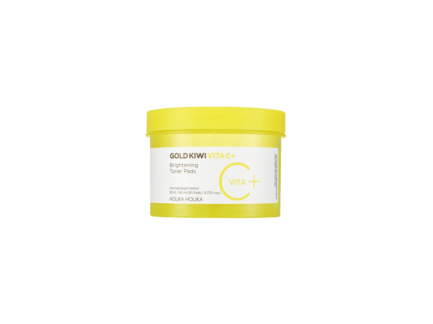 Gold Kiwi Vita C Plus Brightening Toner Pad 80pcs