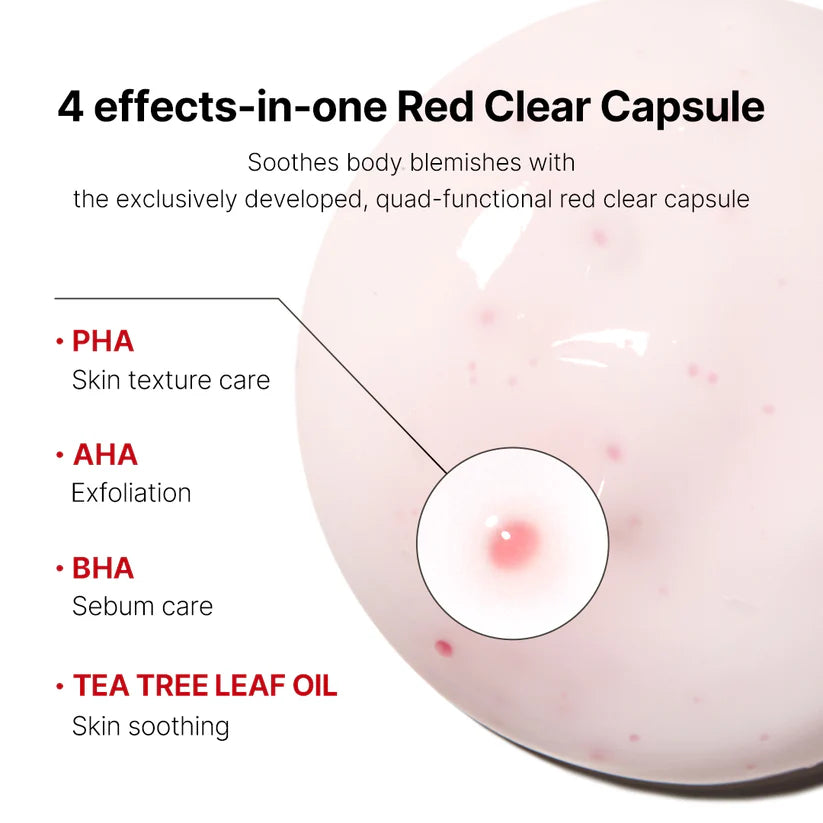 Red Clear Capsule Body Lotion 230ml