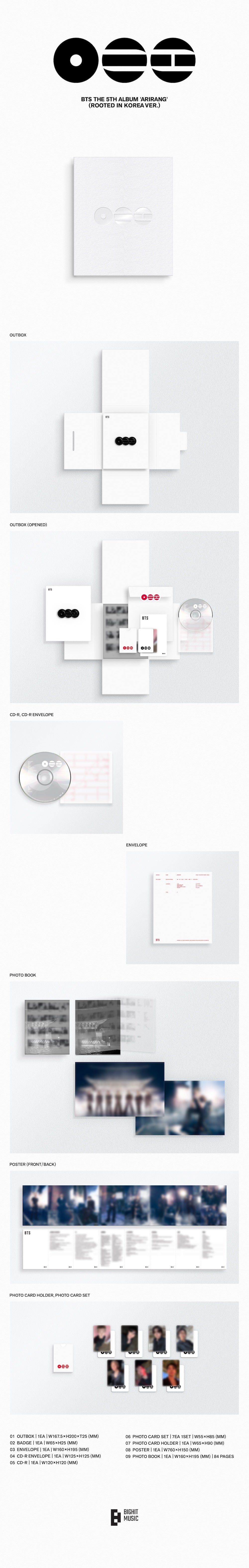 [BTS] BTS ARIRANG + ARIRANG (Living Legend Ver.) (SET)