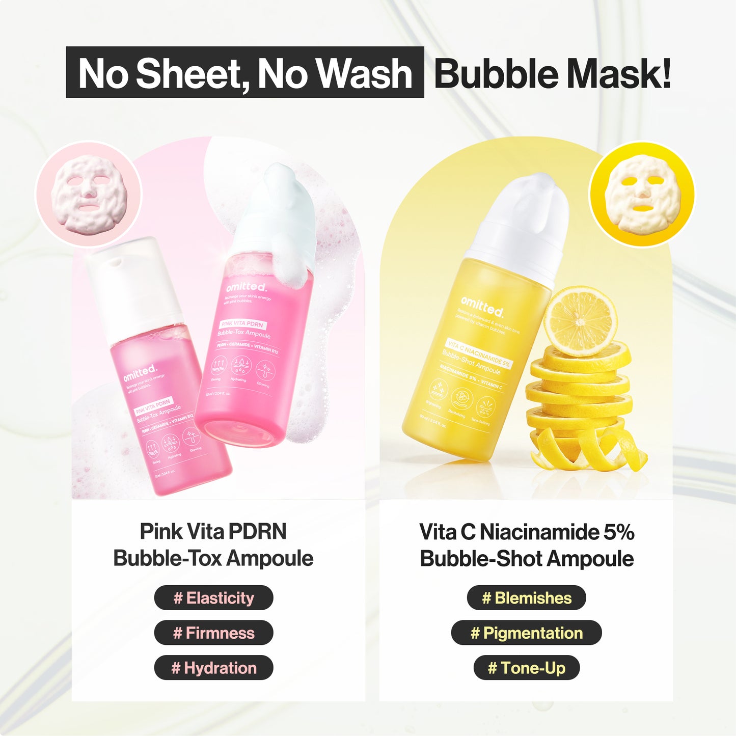 Vita C Niacinamide 5% Bubble-Shot Ampoule 90ml