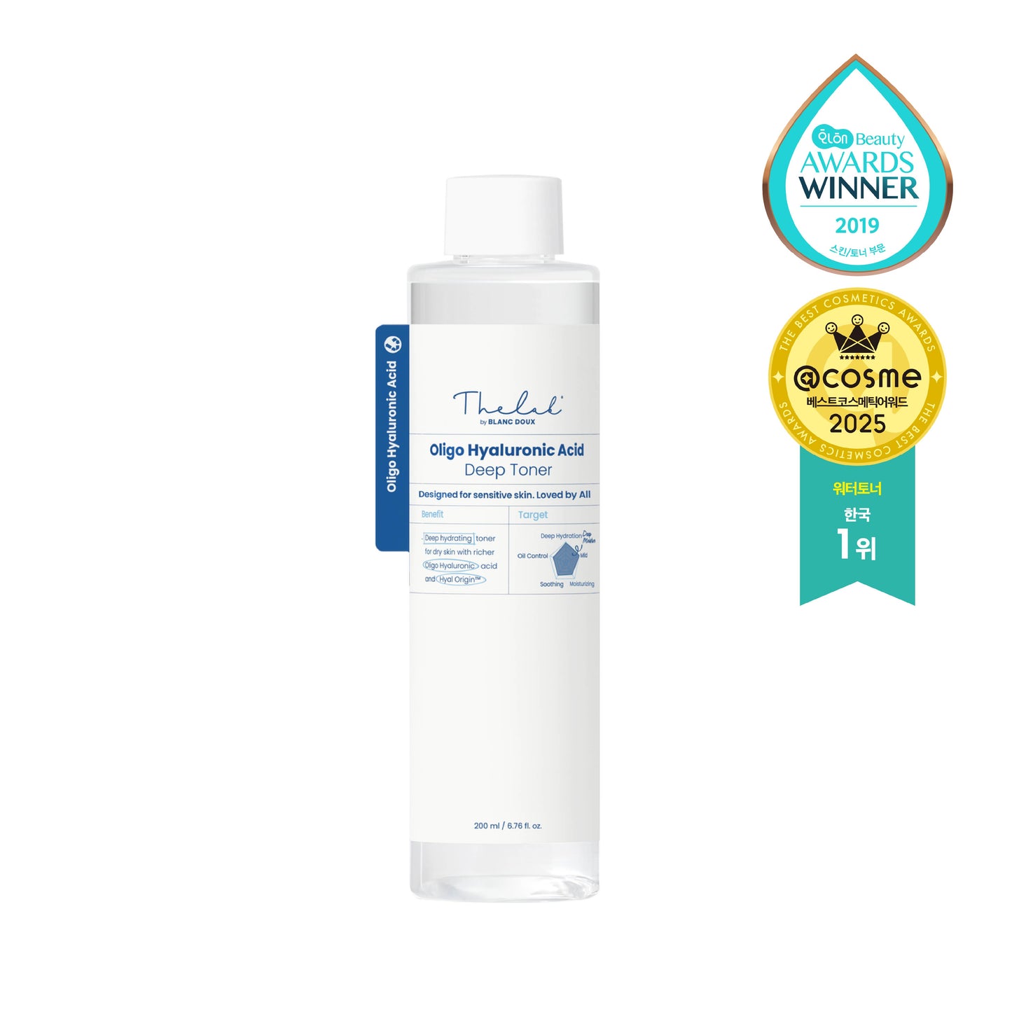 [THE LAB by BLANC DOUX] Oligo Hyaluronsäure Deep Toner - 4 Größen