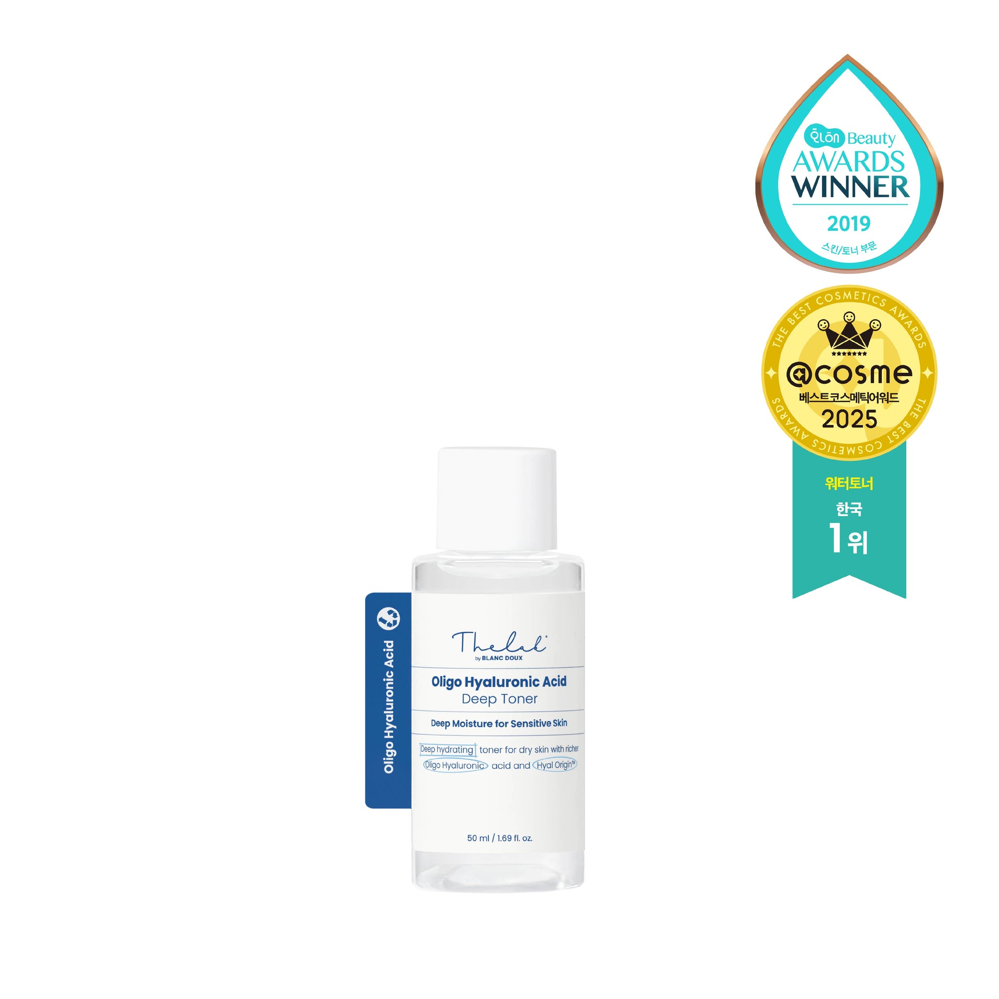 [THE LAB by BLANC DOUX] Oligo Hyaluronsäure Deep Toner - 4 Größen
