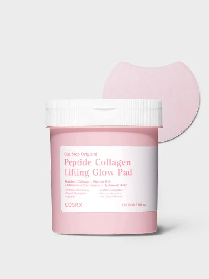 [Cosrx] One Step Original Peptide Kollagen Lifting Glow Pad 100 Stk.