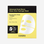 Advanced Snail Mucin Glass Glow Hydrogel Mask 3ea