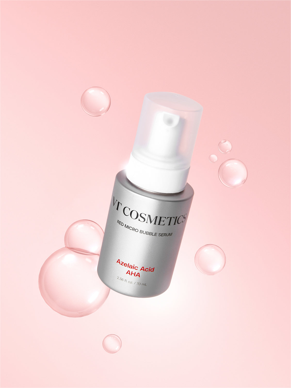 [VT Cosmetics] AZ AHA Red Micro Bubble Serum 70ml