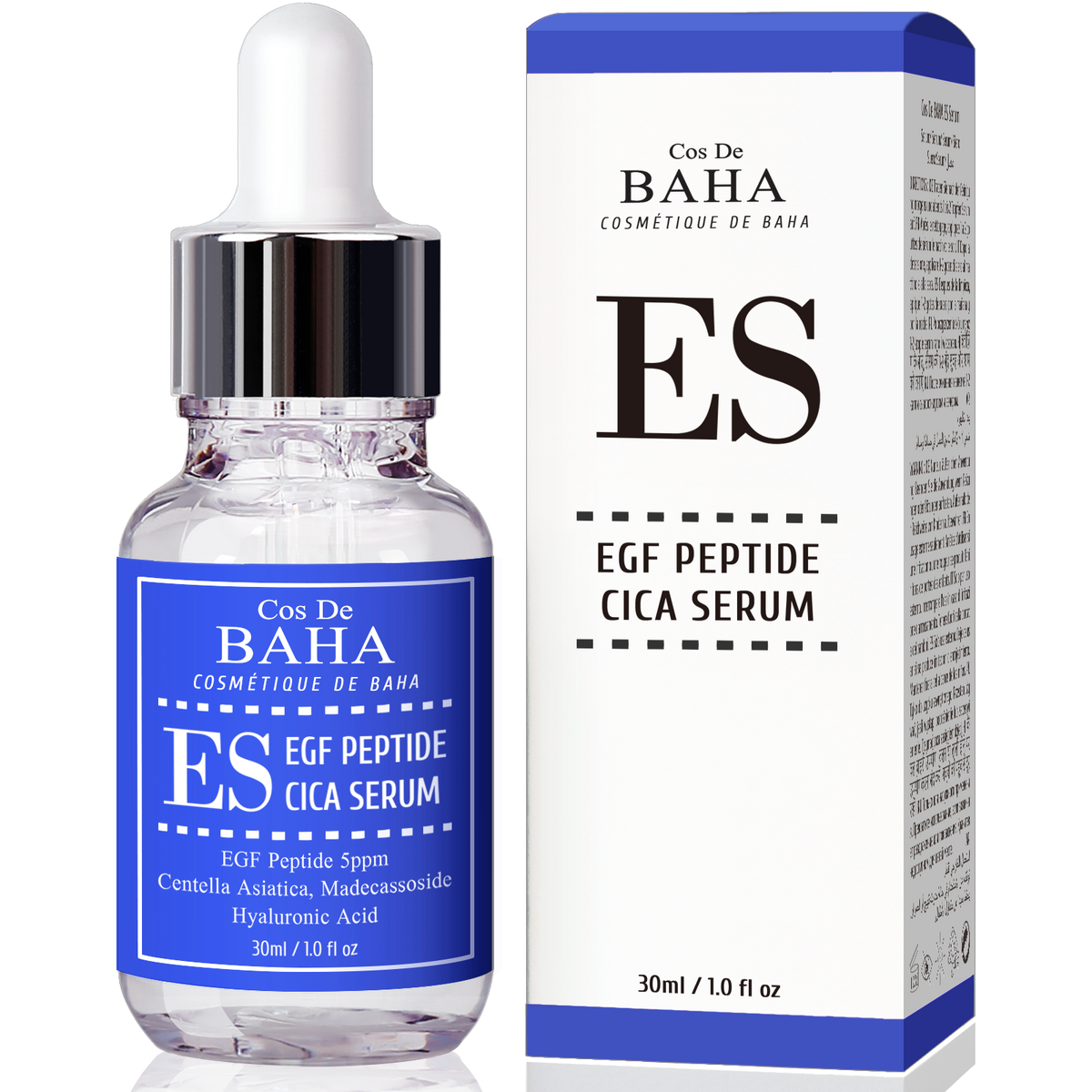 [CosDeBaha] ES EGF Peptide Cica Serum 30ml