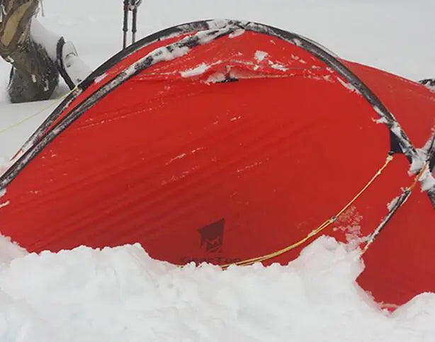 Winter Double Layer Waterproof Camping Tent for Hiking
