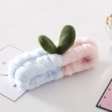Kawaii Plush Hair Hoop Headband for Washing Face