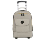 17-Inch Waterproof Rolling Backpack for Students and Travel