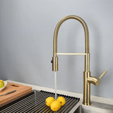 High-End American Style Copper Kitchen Faucet