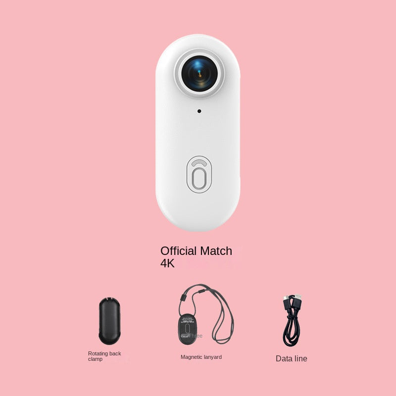 Thumb Bike Camera with Magnetic Back Clip, Mini Sports Action Camera & Thumb Recorder for Cycling, Outdoor Adventure & Pet Monitoring