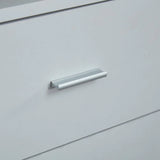 Compact Gray Closet Organizer with Drawers