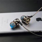 Heavy Bass Metal In-Ear Headphones with Microphone
