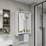 Modular Chic White Closet Organizer