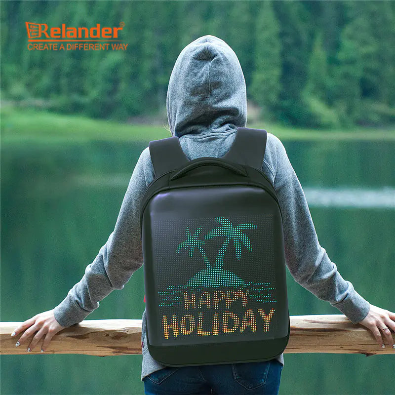 LED Backpack 4th Gen Large Size Business Laptop Bag