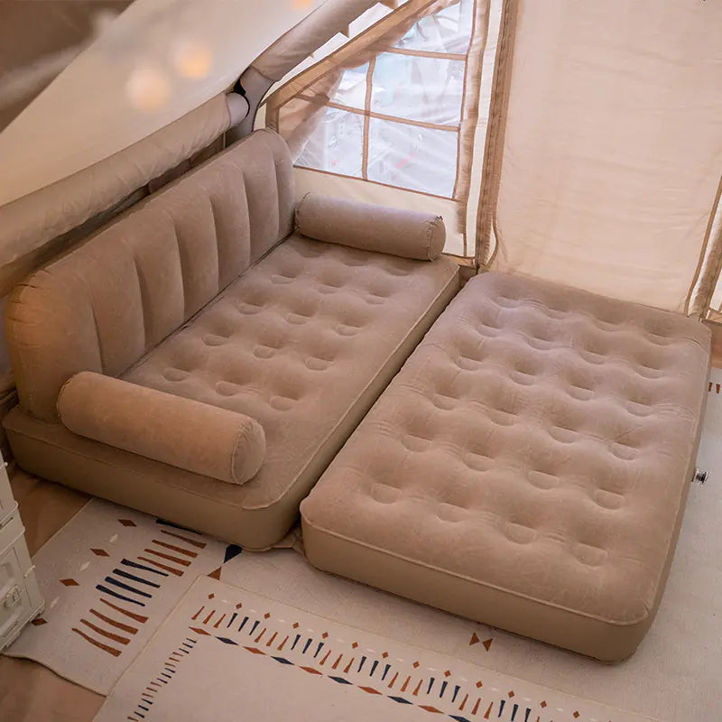 Inflatable Sofa Bed for Camping and Home Use