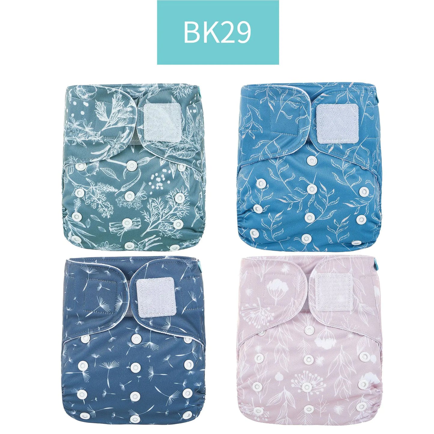 Happyflute Baby Cloth Training Pants - 4 Pack Washable
